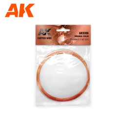 Проволока мідна, діаметр 0.6 мм, довжина 5 м (AK Interactive AK9306 Copper Wire)