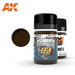 Пігмент темна іржа, 35 мл (AK Interactive 2042 Dark Rust Pigment)