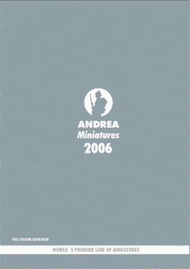 Каталог Andrea Miniatures 2006