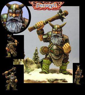 Fenryll Miniatures - Frost Giant Dwarf - FNRL-FM122