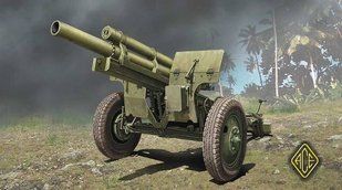 1/72 M2A1 американская 105-мм полевая гаубица, ранняя модификация (ACE 72530), сборная модель