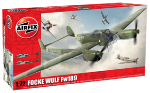 1/72 Focke-Wulf FW-189 германский истребитель (Airfix 03053) сборная модель