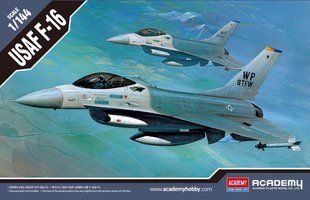 1/144 USAF F-16 Fighting Falcon американський винищувач (Academy 12610), збірна модель