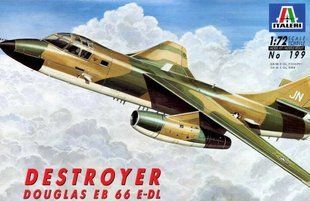 1/72 Самолет Douglas EB-66 E-DL Destroyer (Italeri 199) сборная модель