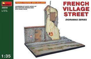 1/35 Французская сельская улица (MiniArt 36050), сборная диорама