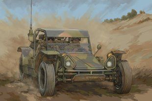 1/35 Delta Force FAV (Fast Attack Vehicle) автомобиль сил специальных операций (Hobbyboss 82406), сборная модель