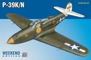 1/48 Винищувач Bell P-39K/N Airacobra, серія Weekend Edition (Eduard 84161), збірна модель