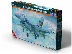 1/72 F-16C Block 30 "Ramstain Dragon" американский самолет (MisterCraft D-67) сборная модель