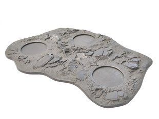 Base with three slots, підставка для Warhammer (Games Workshop), пластикова