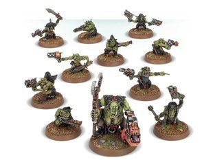 Ork Gretchin, 11 миниатюр Warhammer 40k (Games Workshop 50-16), сборные пластиковые