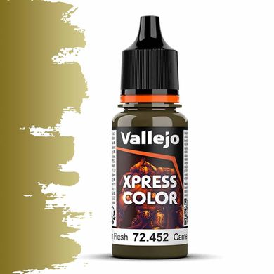 Rotten Flesh Xpress Color, 18 мл (Vallejo 72452), акриловая краска для Speedpaint, аналог Citadel Contrast