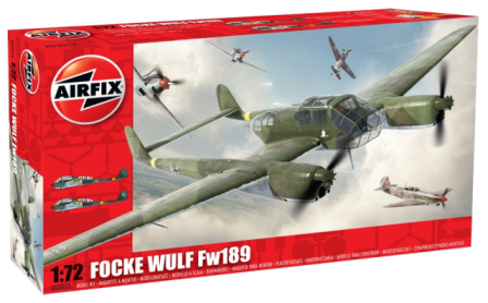 1/72 Focke-Wulf FW-189 германский истребитель (Airfix 03053) сборная модель