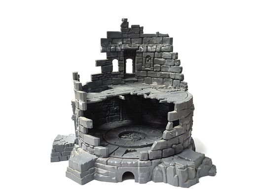 Башня Dreadstone Blight для Warhammer (Games Workshop), пластиковая, без коробки