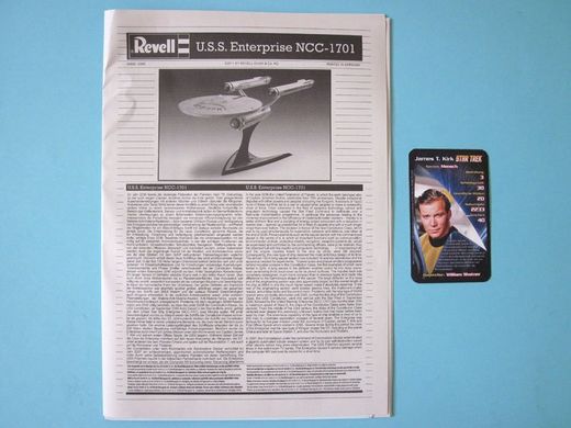 1/600 USS Enterprise NCC-1701 звездолет из Star Trek (Revell 04880)