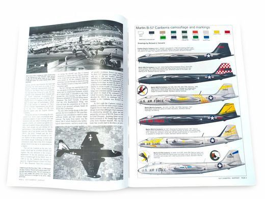 Монографія "Martin B-57 Canberra. Warpaint Series 45" by Kev Darling (англійською мовою)