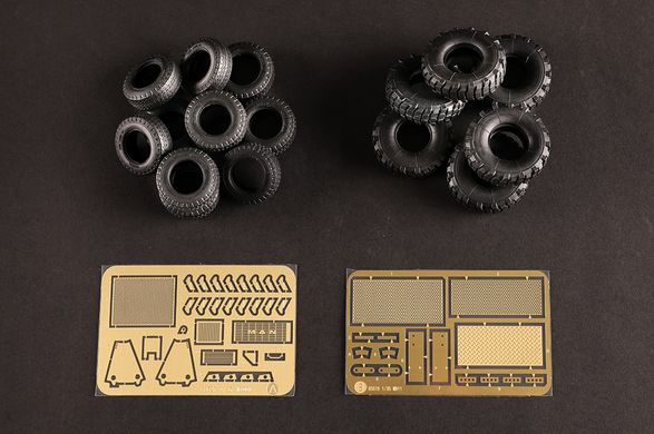 1/35 Тягач MAN KAT1 M1014 з напівпричепом M747 (I Love Kit 63529), збірна модель