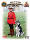 120мм Офіцер Королівської Канадської Кінної Поліції із собакою (ICM 16008), збірна фігура, пластикова