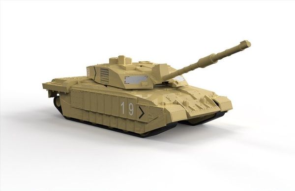Airfix Quick Build Challenger Tank (J6010) проста збірна модель для детей