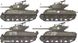 1/35 Танк M4A3E2 Jumbo, з металевим стволом та пружинами підвіски + 2 види гусениць (Meng TS045), збірна модель