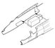 1/48 Детализация для BAC TSR-2: передняя ниша шасси, для Airfix (CMK 4222), смола