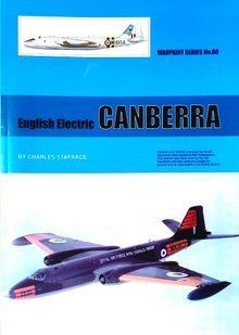 Монографія "English Electric Canberra. Warpaint Series 60" by Charles Stafrace (англійською мовою)