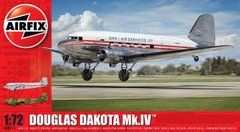 1/72 Douglas Dakota Mk.IV транспортный самолет (Airfix 08015) сборная масштабная модель