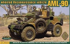 1/72 AML-90 развідувальний бронеавтомобіль (ACE 72413), збірна модель