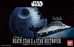 Зірка Смерті та Зоряний Руйнівник з фільму "Зоряні Війни", 2-в-1 ( Bandai 01207 Death Star and Star Destroyer, Star Wars)