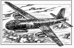 1/72 Junkers Ju-287V-3 (A-1) германский реактивный самолет (Planet Models PLT068) сборная смоляная модель