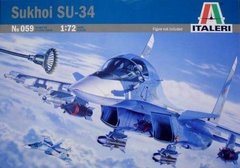1/72 Сухой Су-34 (Italeri 0059) сборная модель