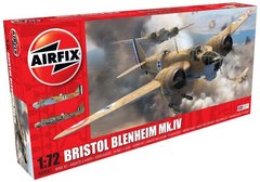 1/72 Bristol Blenheim Mk.IV британский бомбардировщик (Airfix 04061) сборная модель