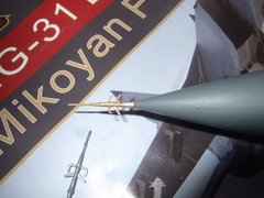 1/48 Набор детализации для самолетов МиГ-31: трубка Пито (Metallic Details MD4821) металл