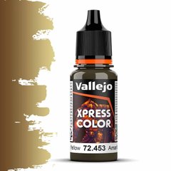 Military Yellow Xpress Color, 18 мл (Vallejo 72453), акрилова фарба для Speedpaint, аналог Citadel Contrast
