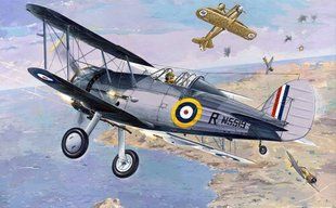 1/48 Gloster Sea Gladiator Mk.I (Roden 405) збірна модель