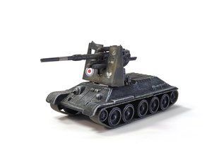 1/72 САУ Т-34 з Flak-36, серія "Русские танки" від DeAgostini, готова модель (без журналу та упаковки)