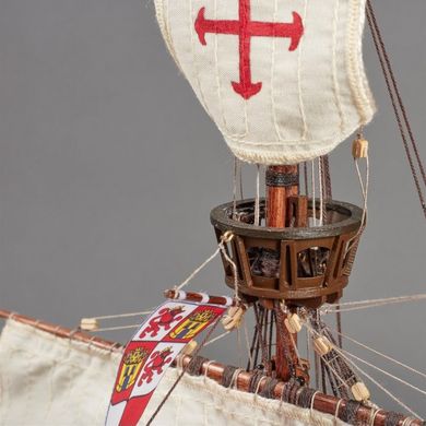 1/65 Каравела ескадри Христофора Колумба Santa Maria, оновлений випуск (Artesania Latina 22411n), збірна дерев'яна модель