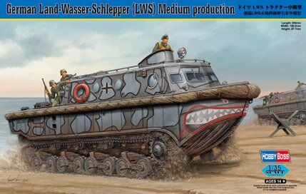 1/35 Land-Wasser-Schlepper (LWS) середина производства германский транспортер-амфибия (HobbyBoss 82433) сборная моде