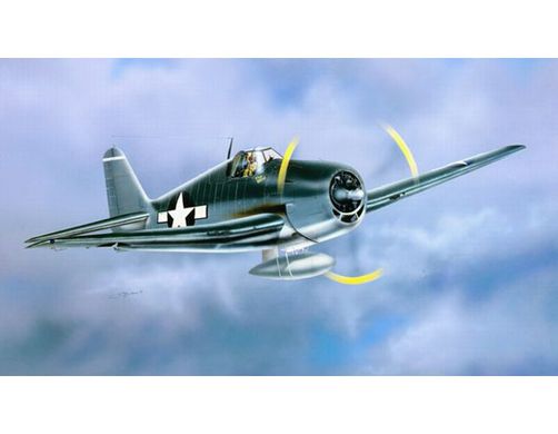 1/32 F6F-3 Hellcat американский палубный самолет (Trumpeter 02256), сборная модель