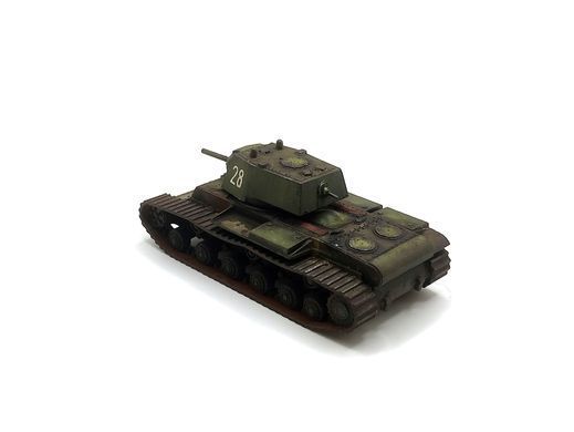 1/100 Танк КВ-1, готова модель авторської роботи