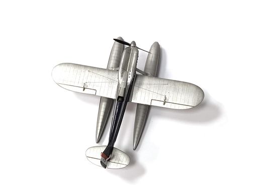 1/72 Гоночный самолет Supermarine S.6B, готовая модель (авторская работа)