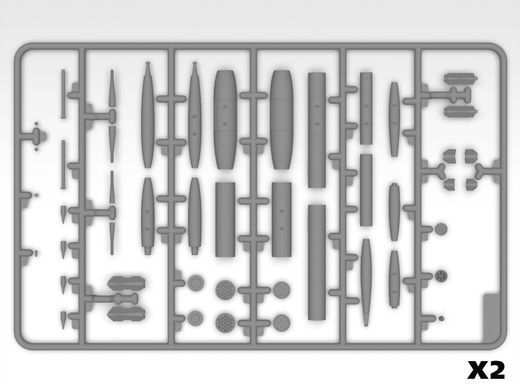 1/48 Самолет B-26K Invader с американскими пилотами и техниками (ICM 48280), сборная модель