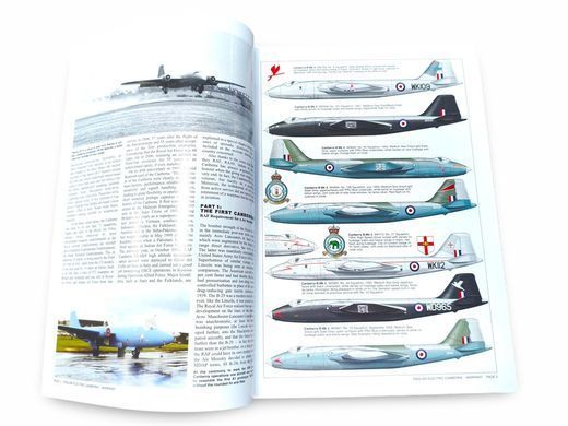Монографія "English Electric Canberra. Warpaint Series 60" by Charles Stafrace (англійською мовою)