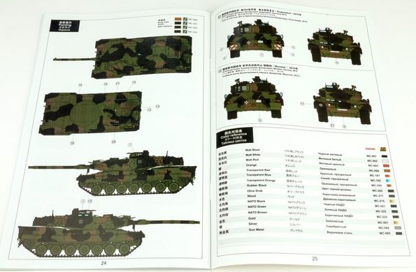1/35 Leopard 2A7 німецький основний бойовий танк (Meng Model TS-027) збірна модель