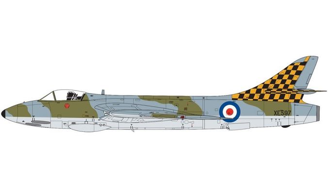 1/48 Hawker Hunter F.6 британський літак (Airfix 09185) збірна модель