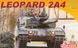 1/72 Leopard 2A4 німецький основний бойовий танк (Dragon 7249), збірна модель