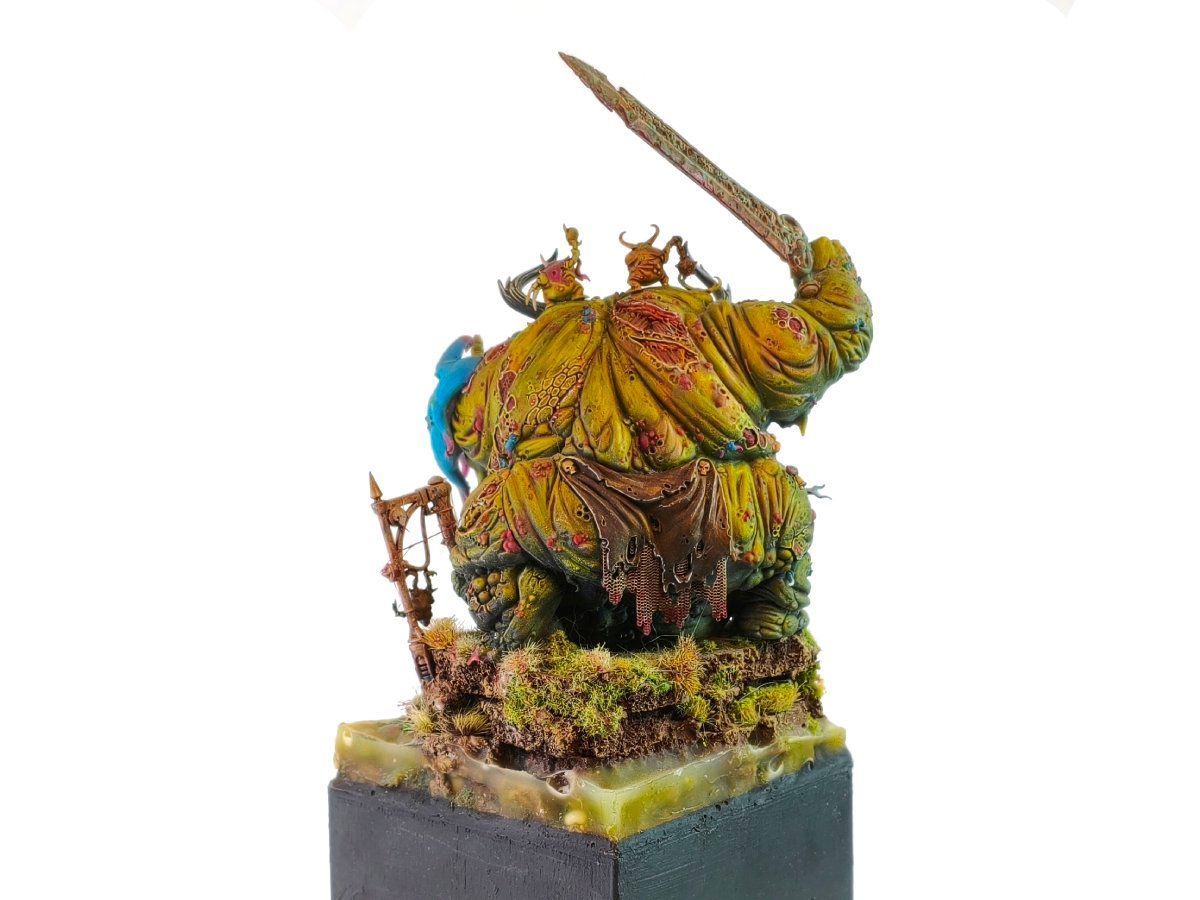 Great Unclean One, Maggotkin of Nurgle - готова фарбована мініатюра ...