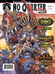 Privateer Press Books and Magazines - No Quarter Magazine Issue # 5 (96 color pages) - PRIV-PIP NQ05