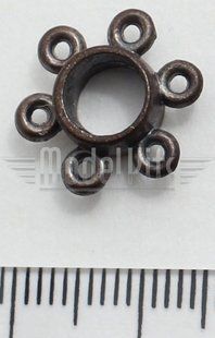 Кофель-планка круглая 6 мм, бронза, 10 шт Amati Modellismo 4107