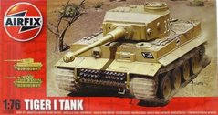 1/76 Pz.Kpfw.VI Tiger I германский тяжелый танк (Airfix 01308) сборная модель