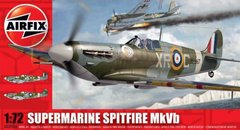 1/72 Supermarine Spitfire Mk.Vb британский истребитель (Airfix 02046A) сборная масштабная модель